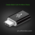 Adaptador de cabos USB-3.1 Tipo C Tipo C para fêmea USB-C